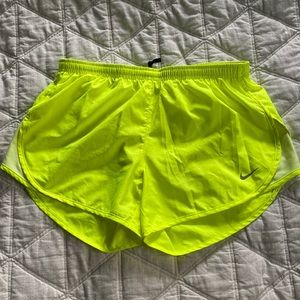 Neon Yellow Shorts